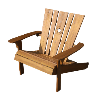 Folding Adirondack Chair Star Outdoor Furniture Patio Wooden Chair Modern Style Factory Price Vietnam Manufacturer 2