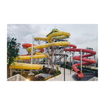 Pool Water Slide Good Price Eco-Friendly Materials Using For Water Park ISO Packing In Carton Made in Asian Manufacturer 1