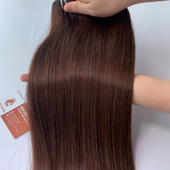 Machine Weft Natural Straight Hair Extensions Bulk Sale Virgin Hair Beauty And Personal Care From Vietnam Manufacturer 5