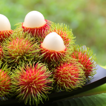 Delicious Premium Grade Frozen Rambutan good for health from Vietnam Brand Name Dieu Phu Organic 1