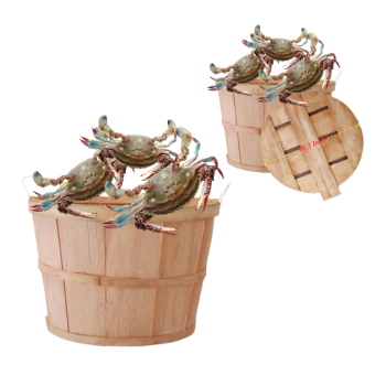 Hot Selling Wooden Basket Storage Basket Sustainable Eco-Friendly Material Viet Nam Manufacturer 2