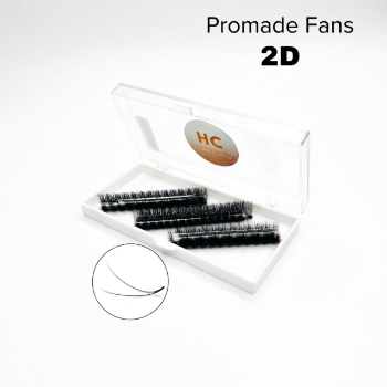 2D Promade 1000 Fans eyelash lash OEM No Irritation using for beauty pack in tray or box Made in Vietnam Manufacturer 3