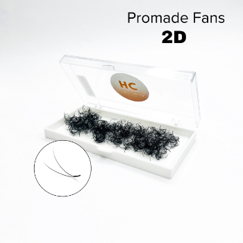 2D Promade 1000 Fans eyelash lash OEM No Irritation using for beauty pack in tray or box Made in Vietnam Manufacturer 1