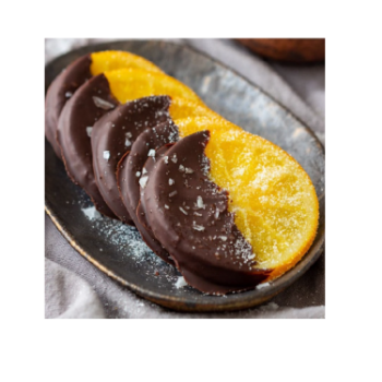 Chocolate - Covered Fruit Orange Chocolate Low Price Desserts Decoration Iso Custom Packing From Vietnam Oem Wholesale 2