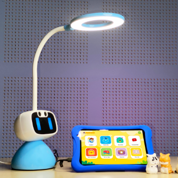 Wholesales Cheap Smart Table Lamp AI Voice Reminder Eye Protection Cute Desk Lamp For Kids To Learn Vietnam Manufacture 5