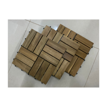 Good Quality Decking Slats Interlocking 12 Slats Grounding Accessories Customized Color Traditional Style From Vietnam