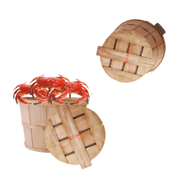 Fast Delivery Wooden Basket Storage Basket Sustainable Eco-Friendly Material From Viet Nam Manufacturer 2