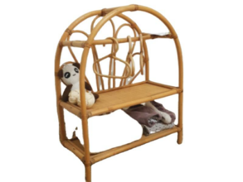 Baby furniture rattan doll shelf Best selling product, widely used Customers can request to see more product models 4