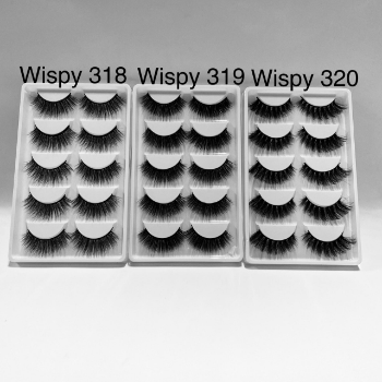 Wispy 7D 318 319 320 High Quality Professional Pre Made Fan Eyelashes From Vietnam Best Supplier  5