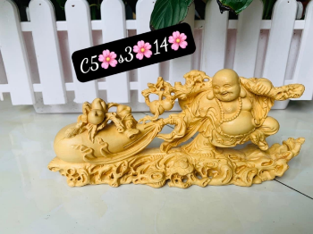 Sculptures Standing Floor Decoration For Hotel Interior Custom Wood Carving Sculpture Art Viet Nam  4