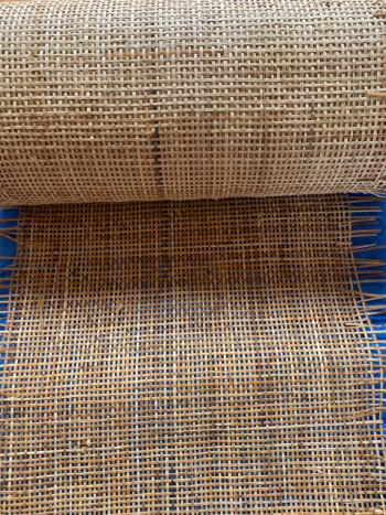 Hot Sale Square Mesh Rattan Cane Webbing Roll Eco-Friendly Used For Living Room Furniture And Handicrafts Customized Packing 3