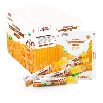 Jelly Cordyceps Vitality Enhance Fast Delivery Vegans Mitasu Jsc Customized Packaging Vietnam Manufacturer 1