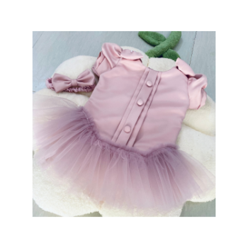 Elegant Newborn Dress Good Choice New Design Using For Baby Girl Pack In Plastic Bag Made In Vietnam Manufacturer 5