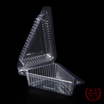 Triangle PET Tray Box Shape Good Price Low MOQ Best Brand Manufacturer High Quality Hot Selling Supplier From Vietnam HACCP ISO 1