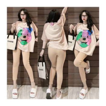 Fast Delivery Women Casual Two Piece Set Green Vina Quick Dry ODM Packed In Bag Vietnamese Manufacturer 7