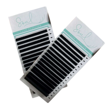 Good Quality Black Light OEM Lashes Fans Eyelash Extension 16D 003 New Environmental friendly Beauty Color Tray Promade Volume 13
