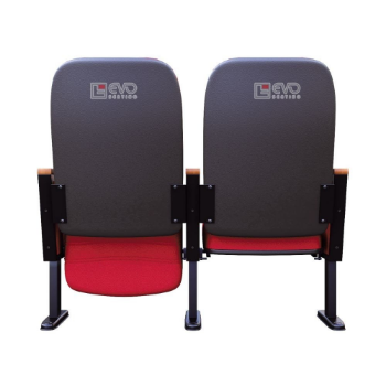 Customized Auditorium Chair Cinema Chair EVO1101MB With Cup Holder Competitive Prices Chair auditorium seating 6