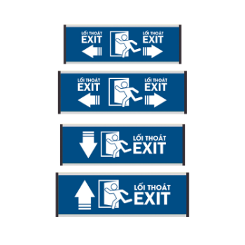 Fast Delivery Double Sided Exit Sign Light Aluminum Plastics Led Exit Sign Vietnam Manufacturer 2