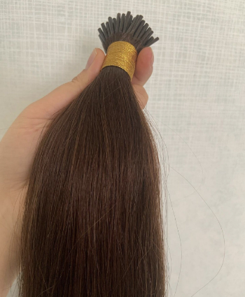 Raw I Tip Keratin Bonded Human Hair Extensions OEM Service 100% Human Hair Virgin Remy Hair Machine Double Weft 11