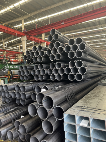 190 Steel Pipes - MS ERW hollow section Round pipe Hollow Iron Pipe Welded Black Steel Pipe Tube Best Products From Vietnam 4