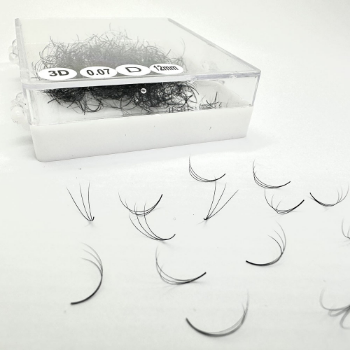 Volume 3D Eyelash Oem Natural Long Silk Make Up Carton Box Plastic Wrap From Vietnam Manufacturer 15