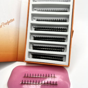 Wispy 9D mix 7 length on strip eyelashes Reasonable Price Beautiful color using for beauty pack in tray or box from Vietnam 2