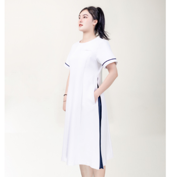 Medical Scrubs Manufacturers Good Quality Dress Exclusive WRAP Stored in Polybag Made in Vietnam Manufacturer 1