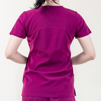 Scrubs Uniforms Medical Scrubs Good Quality Set Well-priced WRAP Polybag Made in Vietnam Manufacturer 5