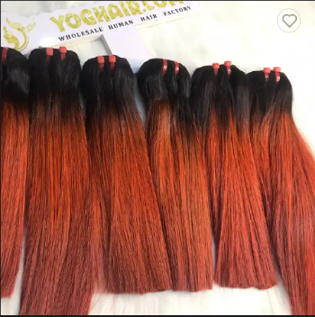 Hair Weft Factory Price 100% Human Vietnamese Hair Unprocessed Virgin Hair Machine Double Weft 2