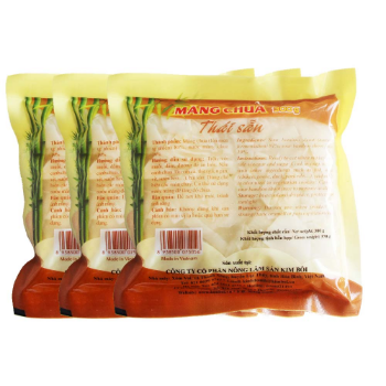 Hot Selling Vietnamese Natural Fermentation Sliced Pickled Bamboo Shoots In Packet 4