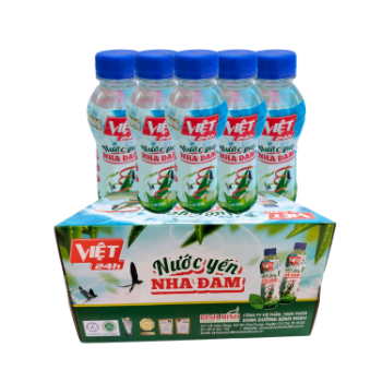 High Quality Aloe Vera Bird'S Nest Water Flavored Beverage Vicas Packed In Box Vietnam Factory 1