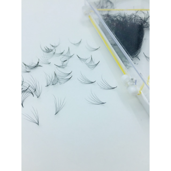 Thuy Ha Eyelashes Extension Mi Fan 6D SOLE Thickness 0.07 - MI CAMELIA 6D 1000 fans OEM ODM Service extension tool fan  3