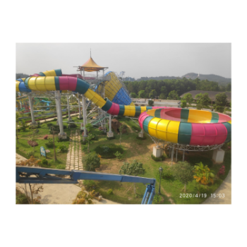 Big Bowl Water Slide Competitive Price Alkali Free Glass Fiber Using For Water Park ISO Packing In Carton Vietnam Manufacturer 1