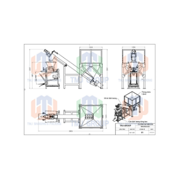 Machine For Weighing Bag Dry Mortar For Construction TBM-SS00-A-VB Machine Top Sale High Level Of Perfection Manufacturing Plant 6