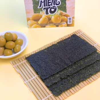 Seaweed Snack Flavored Super Crispy Seaweed Snack Traditional Italian Olive Flavor 17.5G Good Price Crunchy Top Selling Product 4