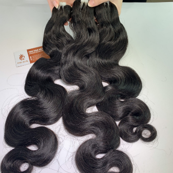 Machine Wef Body Wavy Natural Color Hair Extensions Bulk Sale Virgin Hair Beauty And Personal Care From Vietnam Manufacturer 5