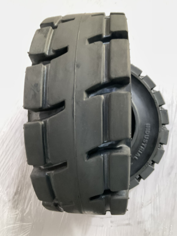 MR-SOLID rubber Tire For Forklift 16X6-8 Tire For Sale High Specification Bearing Strength Bearing Strength ISO Customized Packing 3