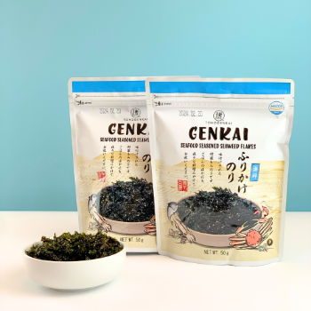 Crispy Family Seaweed Seafood Seaweed Rice 50G Good Price Food Dried Packed In Bag Top Favorite Product 3