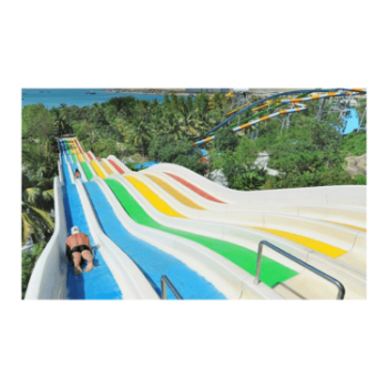 Rainbow Slide Commercial Water Slide Reasonable Price Eco-Friendly Materials Using For Water Park ISO From Vietnam 7