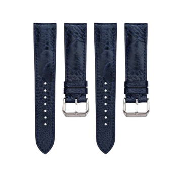 Genuine ostrich leather watch strap custom handmade leather watch strap from Vietnam 2