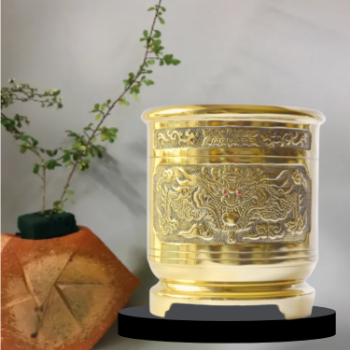 Cylinder Incense Burner With Dragon Patterns Cheap Price Fashionable Indoor Decoration Customized Packing Vietnam Company 13