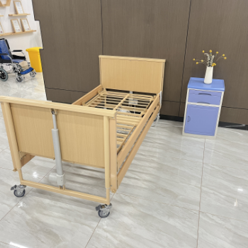 Five-function Electric Nursing Bed Factory Price With Wood Patient Foldable Hospital Bed Medical Surgery Hospital Equipment 4