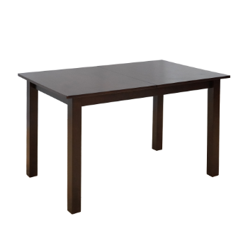 Resizing Dining Table Good Price Rubber Wood Modern Espresso Color 5-Layer Cartons Ready Export From Vietnam Manufacturer 5