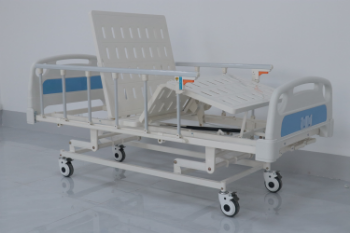 Manual Dual-Crank Hospital Bed Hospital Furniture Medical Bed Electric Hospital Bed Factory Price Stainless Steel 5