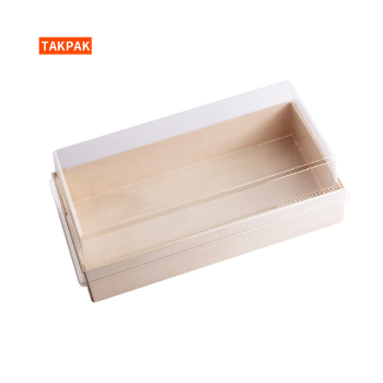 DIY Storage Boxes High Quality Square Wood Box Takeaway Food Container Takpak Brand Customized Service From China Manufacturer 8