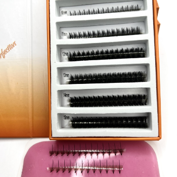 Wispy 9D mix 7 length on strip eyelashes Reasonable Price Beautiful color using for beauty pack in tray or box from Vietnam 1