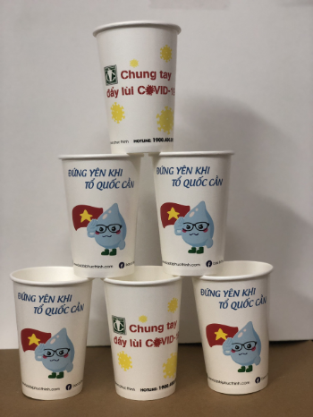 Paper Cups With Printed (16 OZ - 480 Ml) Paper Cups Recyclable Customized Packing Size & Logo In Carton Vietnam Manufacturer  8