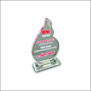 Acrylic Cutting Trophy High Specification Special Custom Business Gift Customized Packing Vietnam Logo Item 3