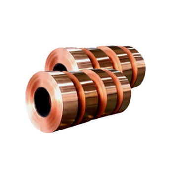 Factory supplying hot sale best price copper strips with smooth surface and high hardness 9