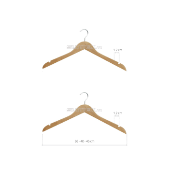 Wood Hanger Customized Packaging Hanger For Clothes Hanger Suntex Company Color Professional Team Natural Vietnam Manufacturer 6